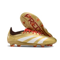 adidas Predator Elite FG Oro Bianco Rosso