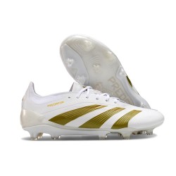 adidas Predator Elite FG Bianco Oro