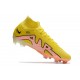 Nike Air Zoom Mercurial Superfly IX Elite FG Giallo Strike Sunset Glow Barely Grape