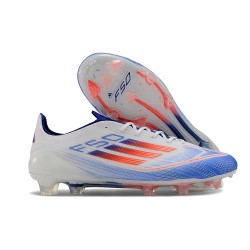 Scarpa da Calcio Adidas F50 Elite FG Blu Bianco Rosso