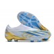 adidas X Crazyfast.1 Laceless FG Bianco Blu Oro