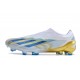 adidas X Crazyfast.1 Laceless FG Bianco Blu Oro