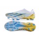 adidas X Crazyfast.1 Laceless FG Bianco Blu Oro