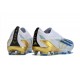 adidas X Crazyfast.1 Laceless FG Bianco Blu Oro