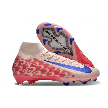 Nike Air Zoom Mercurial Superfly 10 Elite FG Rosa Rosso Blu