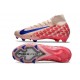 Nike Air Zoom Mercurial Superfly 10 Elite FG Rosa Rosso Blu