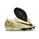 Scarpe Nike Zoom Mercurial Vapor XVI Elite FG Beige Nero