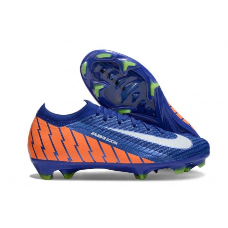 Scarpe Nike Zoom Mercurial Vapor XVI Elite FG Blu Arancio Bianco