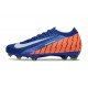 Scarpe Nike Zoom Mercurial Vapor XVI Elite FG Blu Arancio Bianco