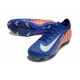Scarpe Nike Zoom Mercurial Vapor XVI Elite FG Blu Arancio Bianco