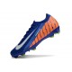 Scarpe Nike Zoom Mercurial Vapor XVI Elite FG Blu Arancio Bianco