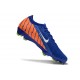 Scarpe Nike Zoom Mercurial Vapor XVI Elite FG Blu Arancio Bianco