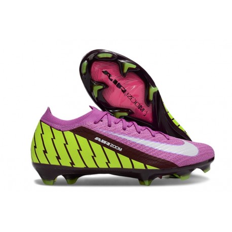 Scarpe Nike Zoom Mercurial Vapor XVI Elite FG Viola Volt Bianco