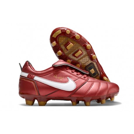 Nike Tiempo Legend X Elite FG R10 Rosso Bianco