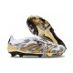adidas Predator 24 Elite Foldover Tongue FG Oro Metallizzato Bianco Grigio