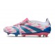 Scarpe da Calcio adidas Predator Elite FT FG Ftwr Bianco Solar Blu Solar Rosa