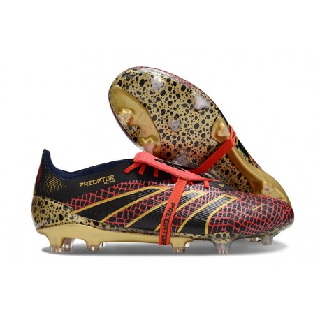 Scarpe da Calcio adidas Predator Elite FT FG Year Of The Snake -Rosso Oro Nero