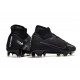 Nike Air Zoom Mercurial Superfly IX Elite FG Nero Grigio Fumo Scuro Summit Bianco Volt