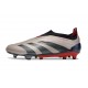 Scarpe adidas Predator Elite Laceless FG Platin Met Nero Aurora Carbone