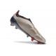 Scarpe adidas Predator Elite Laceless FG Platin Met Nero Aurora Carbone