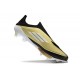 adidas F50+ Senza Lacci FG X Messi Oro Met Nero Bianco
