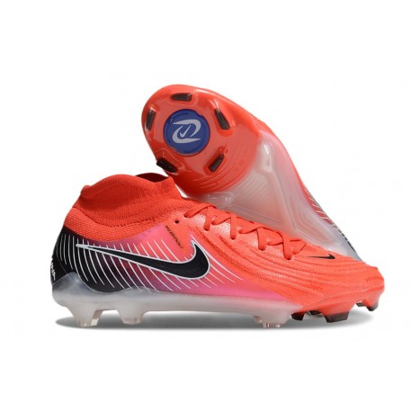 Scarpe Nike Phantom Luna Elite FG Rosso Nero