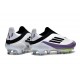 adidas F50+ Senza Lacci FG X Messi Ftwr Bianco Nero Core Unity Viola