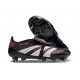 Adidas Predator 2025 Elite FT FG Nero Grigio 4 Rosso Lucido