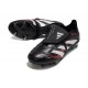 Adidas Predator 2025 Elite FT FG Nero Grigio 4 Rosso Lucido