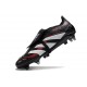 Adidas Predator 2025 Elite FT FG Nero Grigio 4 Rosso Lucido