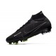 Nike Air Zoom Mercurial Superfly IX Elite FG Nero Grigio Fumo Scuro Summit Bianco Volt