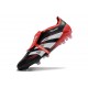 Adidas Predator 2025 Elite FT FG Nero Bianco Rosso Vivido