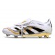 Adidas Predator 2025 Elite FT FG Ftwr Bianco Nero Oro Met