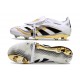 Adidas Predator 2025 Elite FT FG Ftwr Bianco Nero Oro Met