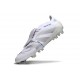 Adidas Predator 2025 Elite FT FG Bianco Argento Metallico Royal Acceso