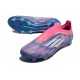 Adidas Scarpe F50 Elite Laceless FG Solar Blu Ftwr Bianco Solar Rosa
