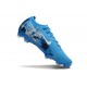 Nike Air Zoom Mercurial Vapor 16 Elite FG Blu Bianco