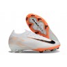 Nike Air Zoom Mercurial Vapor 16 Elite FG Bianco Nero Arancione