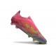 Adidas Scarpe F50 Elite Laceless FG Rosa Giallo Viola