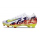 Nike Air Zoom Mercurial Vapor 16 Elite FG Bianco Giallo Rosso Viola