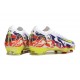 Nike Air Zoom Mercurial Vapor 16 Elite FG Bianco Giallo Rosso Viola