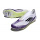 Adidas Scarpe F50 Elite Laceless FG X Messi Ftwr Bianco Nero Core Unity Viola