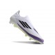 Adidas Scarpe F50 Elite Laceless FG X Messi Ftwr Bianco Nero Core Unity Viola