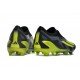 Scarpe da calcio adidas X Crazyfast Messi.1 FG Nero Core Team Giallo Solare Grigio 