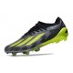 Scarpe da calcio adidas X Crazyfast Messi.1 FG Nero Core Team Giallo Solare Grigio 