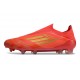 Adidas Scarpe F50 Elite Laceless FG Rosso Solare Oro Met Rosso Vivace