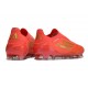Adidas Scarpe F50 Elite Laceless FG Rosso Solare Oro Met Rosso Vivace