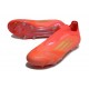 Adidas Scarpe F50 Elite Laceless FG Rosso Solare Oro Met Rosso Vivace