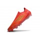 Adidas Scarpe F50 Elite Laceless FG Rosso Solare Oro Met Rosso Vivace