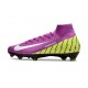 Nike Zoom Mercurial Superfly X Elite FG Viola Giallo Bianco